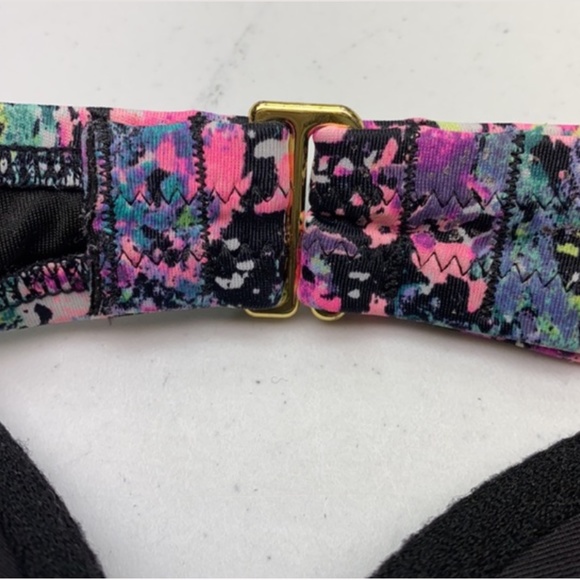 VS MULTI-Coloured Strapless Swim, 32D. *P1050 - Picture 4 of 6